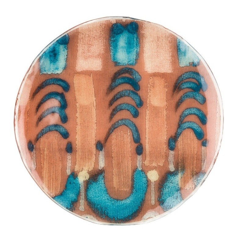 VP06000050 ASSIETTE EN VERRE DE MURANO Ø 28 cm