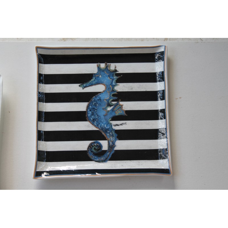 RP06000020 MURANO GLASS PLATE 21*21 cm