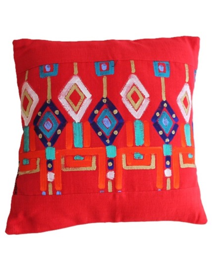 Coussin d'intérieur rouge, 40*40