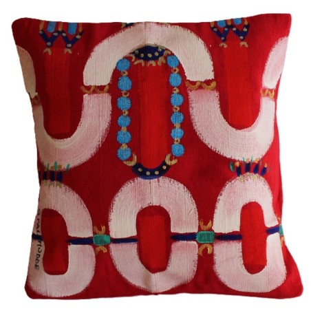 Cuscino rosso da interno, 40*40