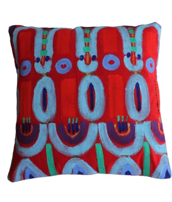 Cuscino rosso da interno, 40*40