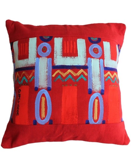 Cuscino rosso da interno, 40*40