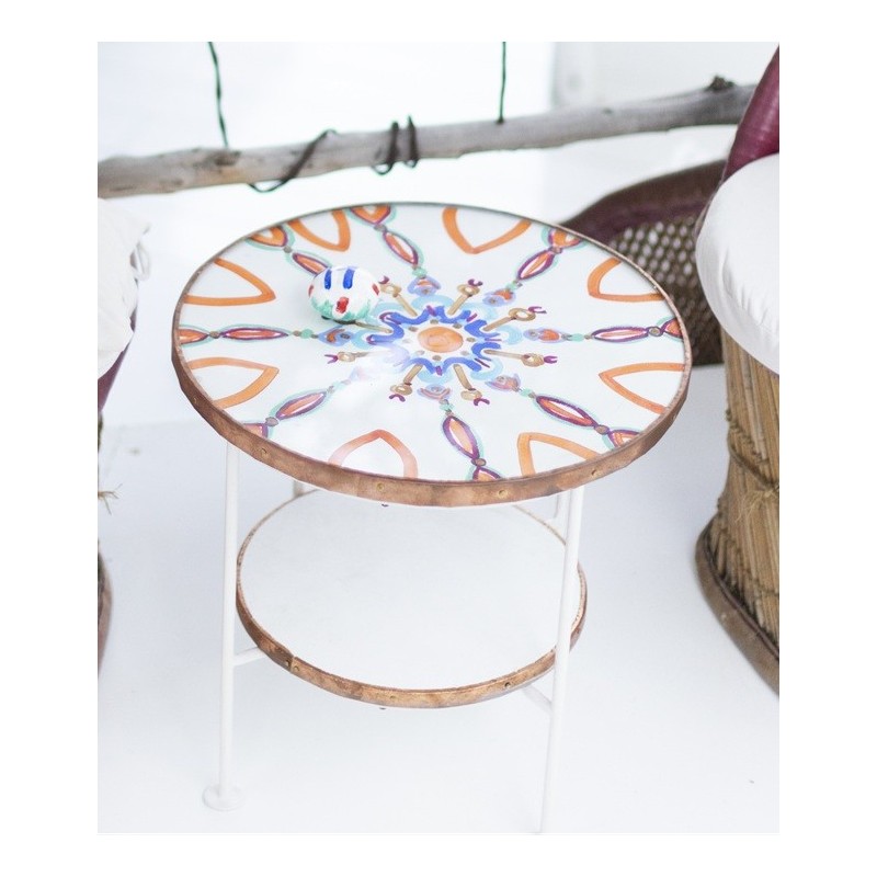 DX06000001 PAINTED TABLE