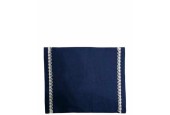 DT06020001 TOVAGLIETTA LINO BLU 40*50 CM