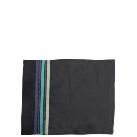DT06020010 TOVAGLIETTA LINO BLU 40*50 CM