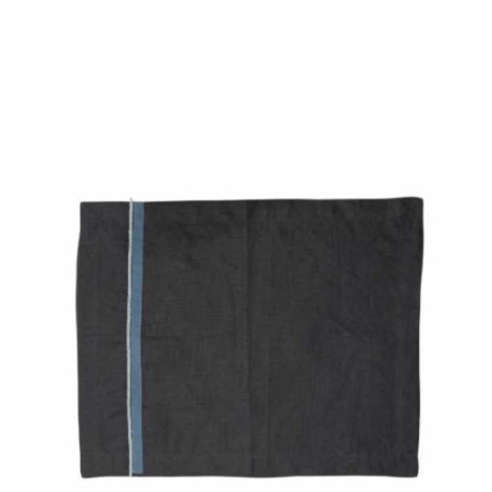 DT06020020 TOVAGLIETTA LINO BLU 40*50 CM