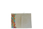 DT06010010 SET DE TABLE PEINT AVEC BRODERIE 40*50 CM