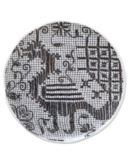 FP06010050 ASSIETTE EN VERRE DE MURANO Ø 28 CM