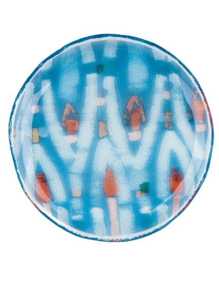 VP06000010 PLATO DE CRISTAL DE MURANO Ø 28 cm