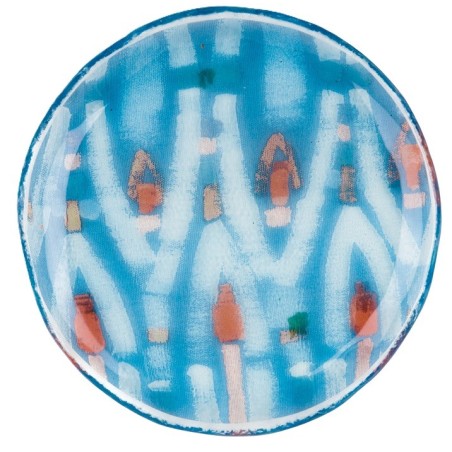 VP06000010 PLATO DE CRISTAL DE MURANO Ø 28 cm