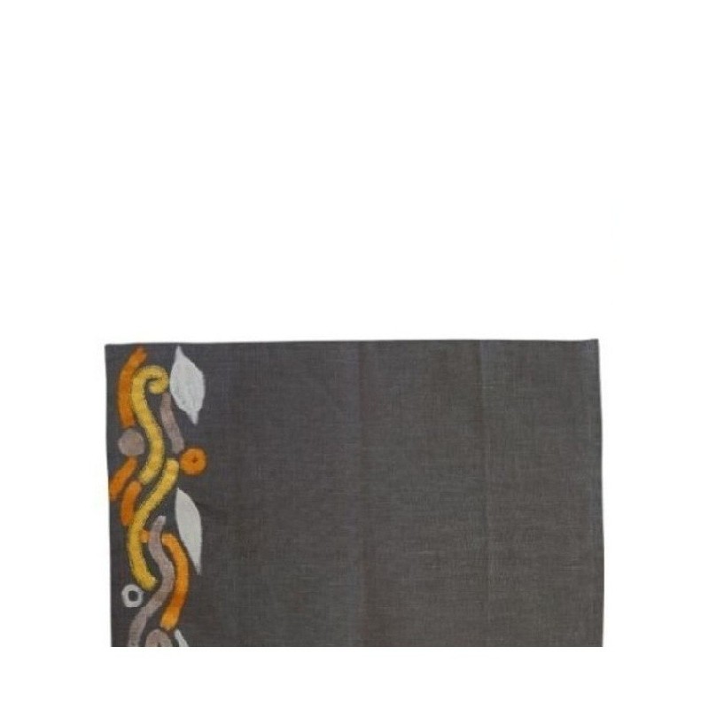 DT06010001 PLACEMAT PAINTED WITH EMBROIDERY 40*50 CM