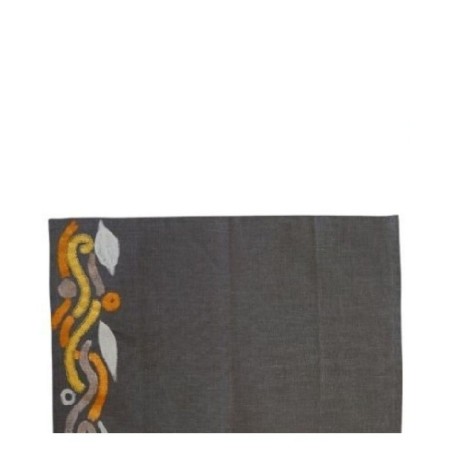 DT06010001 SET DE TABLE PEINT AVEC BRODERIE 40*50 CM